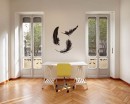 A Set of 3 Feathers Vinyl Decals Modern Wall Art Sticker